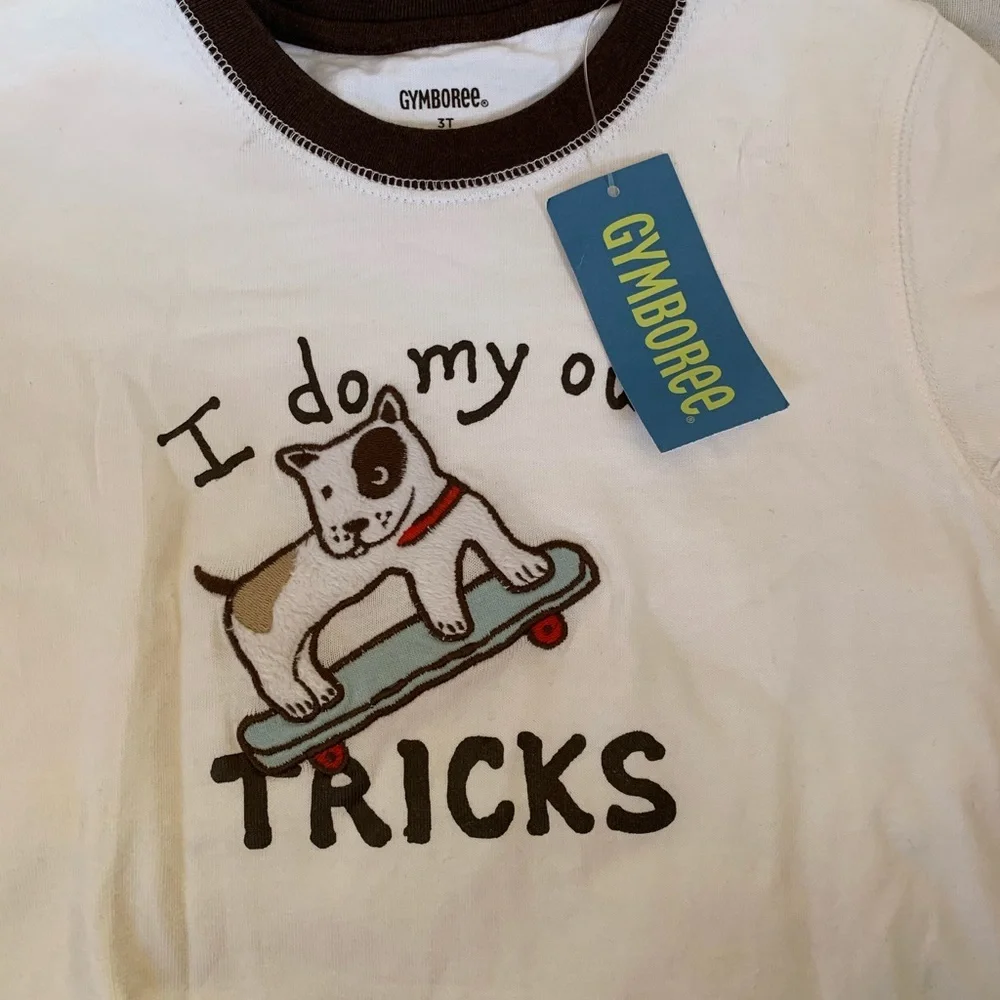 New Gymboree “I do‎ my own Tricks” Toddler 3T